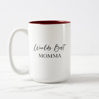 De Café Em Dois Tons A melhor mãe do mundo e a mais amada caneca person