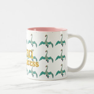 De Café Em Dois Tons A princesa da cisne - caneca da cisne da ODETTE