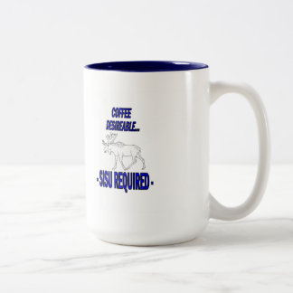 De Café Em Dois Tons ACIMA da caneca SNAFU