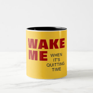 De Café Em Dois Tons ACORDE-ME QUANDO ESTÁ PARANDO A CANECA do TEMPO