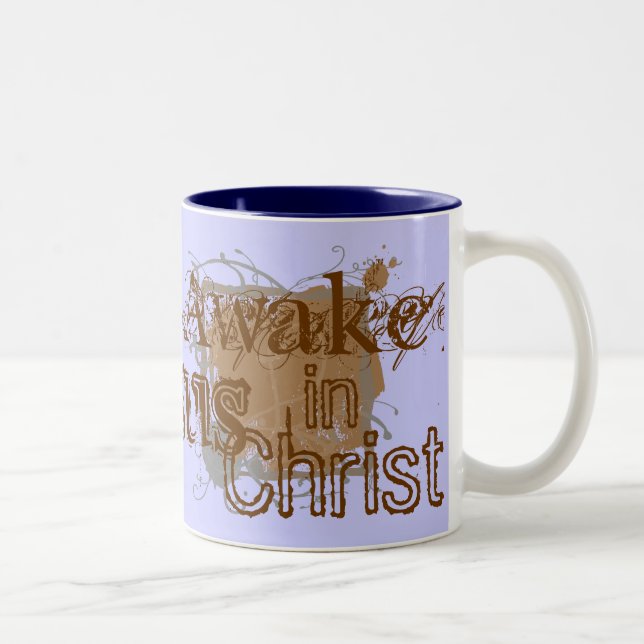 De Café Em Dois Tons Acorde na caneca do cristo (Direita)