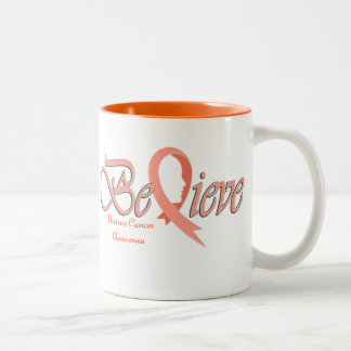 De Café Em Dois Tons Acredite do "a caneca pêssego "