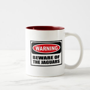 De Café Em Dois Tons Advertir BEWARE da caneca dos JAGUARES