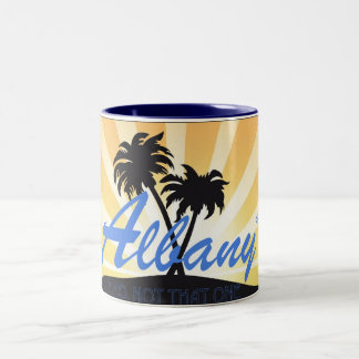 De Café Em Dois Tons Albany (não essa…) caneca