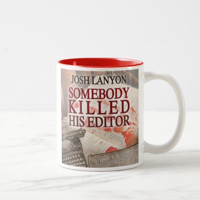 De Café Em Dois Tons Alguém matou sua caneca do editor (Direita)