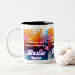 De Café Em Dois Tons alguma pessoa muda tudo caneca