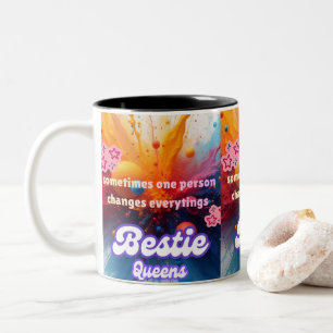 De Café Em Dois Tons alguma pessoa muda tudo caneca