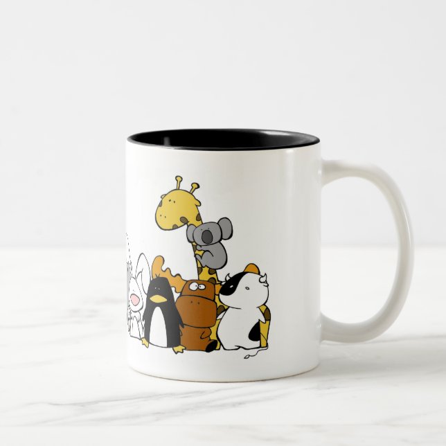 De Café Em Dois Tons Animais para a caneca do AIDS (Direita)