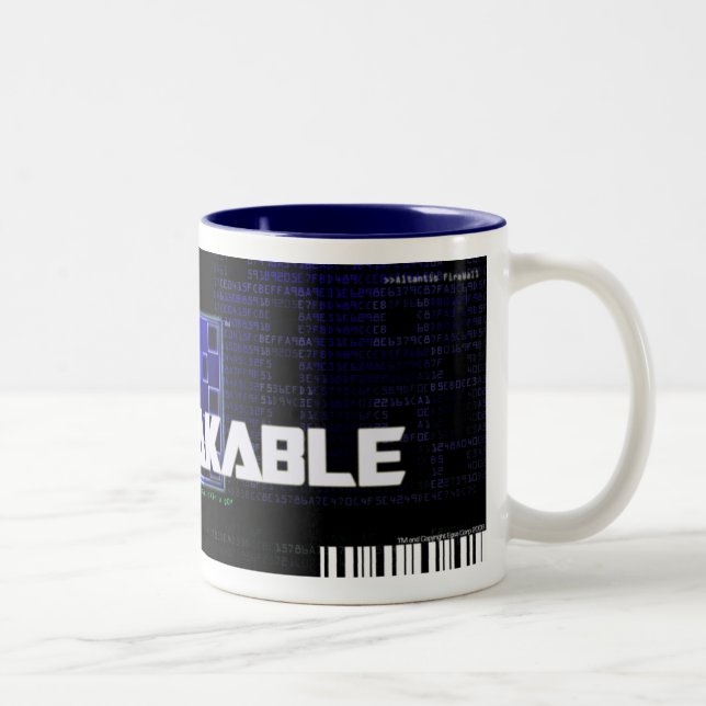 De Café Em Dois Tons Aniversário do interruptor - caneca inquebrável (Direita)