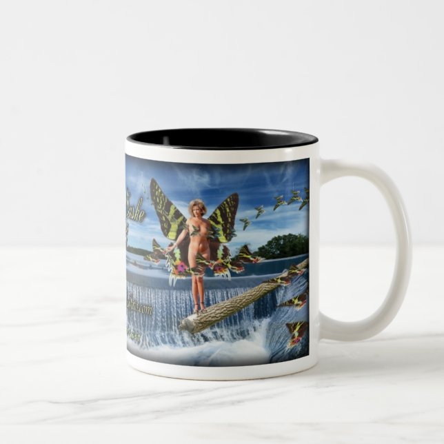 De Café Em Dois Tons Ariel Daske - caneca do coletor (Direita)