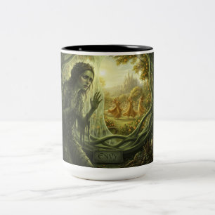 De Café Em Dois Tons As 7 Virtudes Satânicas: Caneca da Inveja