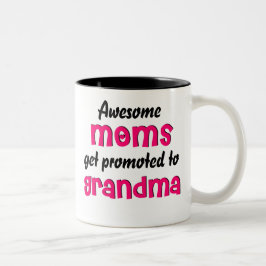 De Café Em Dois Tons As mães impressionantes obtêm promovidas à caneca