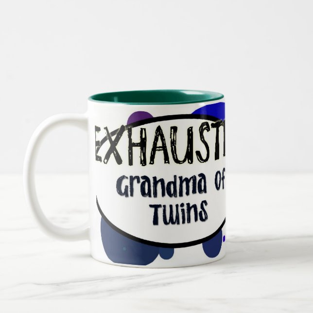 De Café Em Dois Tons Avó ESGOTADA da caneca dos gêmeos (Esquerda)