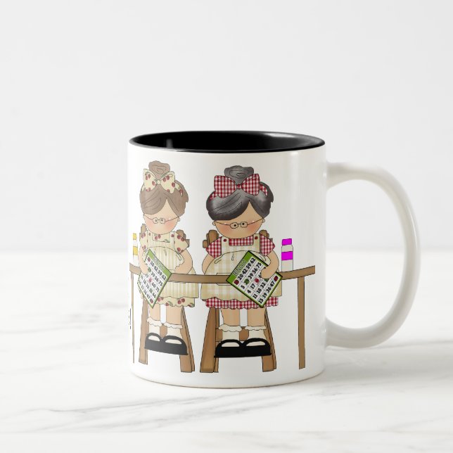 De Café Em Dois Tons Bingo me faz caneca (Direita)