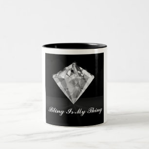 De Café Em Dois Tons Bling é minha caneca da coisa