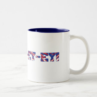 De Café Em Dois Tons Buffalo "Ei-ey-ey-ey!" Caneca