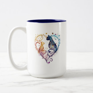 De Café Em Dois Tons Caneca