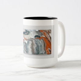 De Café Em Dois Tons Caneca
