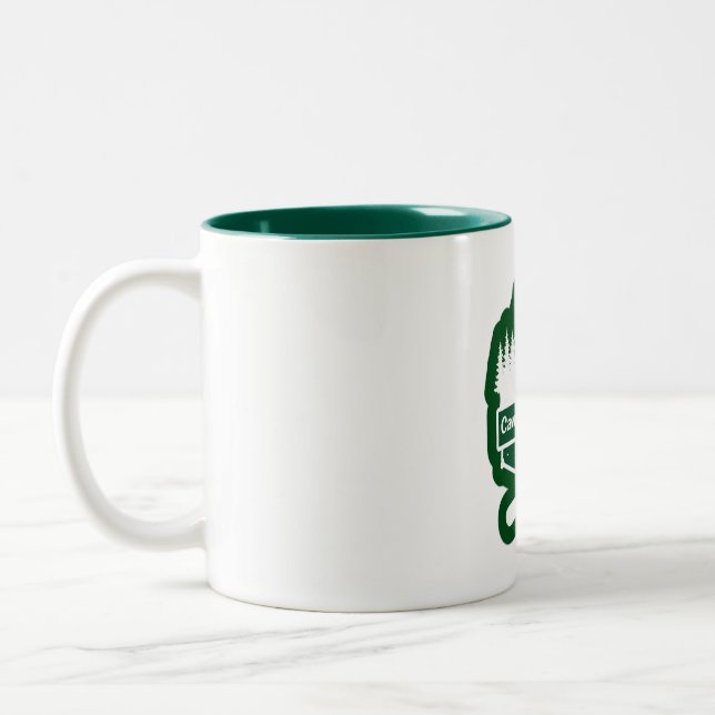 De Café Em Dois Tons Caneca (Esquerda)