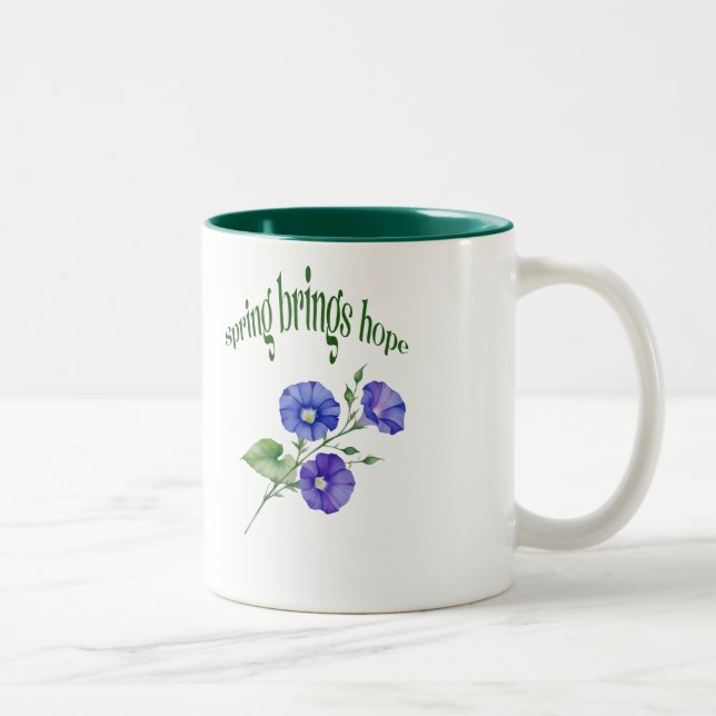 De Café Em Dois Tons Caneca (Direita)