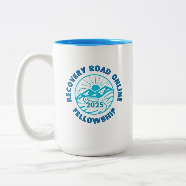 De Café Em Dois Tons Caneca (Esquerda)