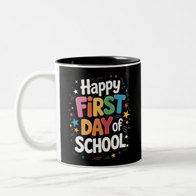 De Café Em Dois Tons Caneca (Esquerda)