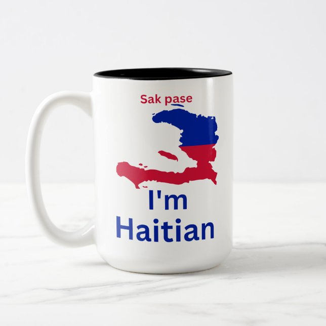 De Café Em Dois Tons Caneca (Esquerda)