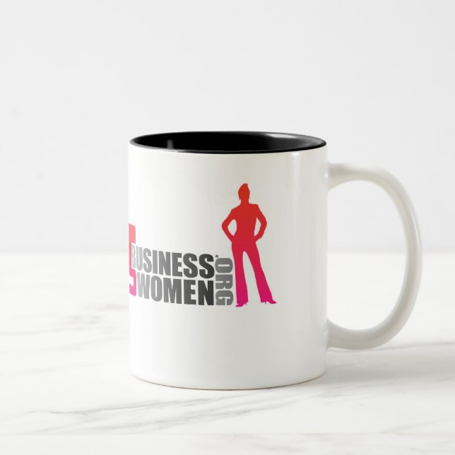 De Café Em Dois Tons Caneca (Direita)