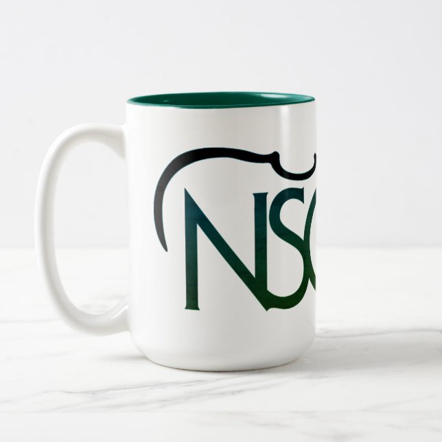 De Café Em Dois Tons Caneca (Esquerda)