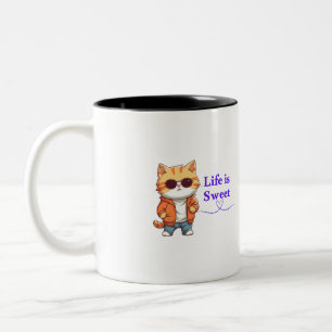 De Café Em Dois Tons Caneca