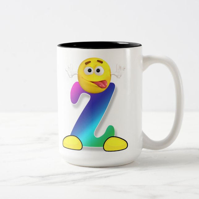 De Café Em Dois Tons Caneca (Direita)