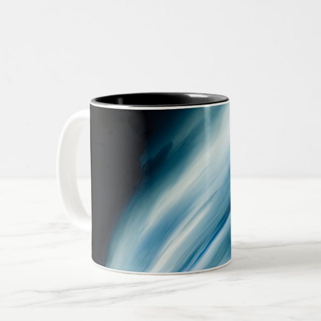 De Café Em Dois Tons Caneca (Frente Esquerda)