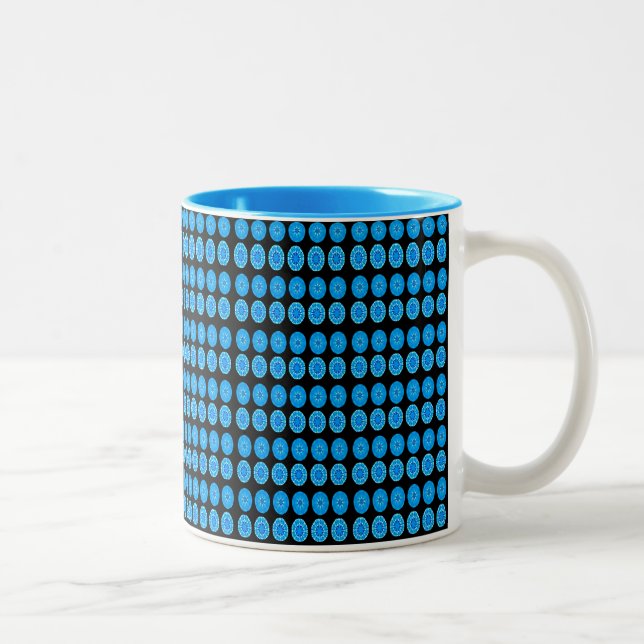 De Café Em Dois Tons Caneca (Direita)