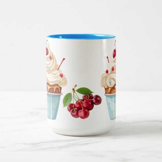 De Café Em Dois Tons Caneca (Centro)