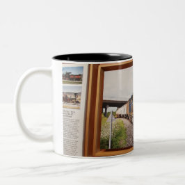 De Café Em Dois Tons Caneca