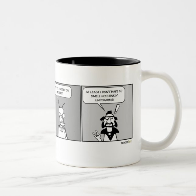 De Café Em Dois Tons Caneca (Direita)