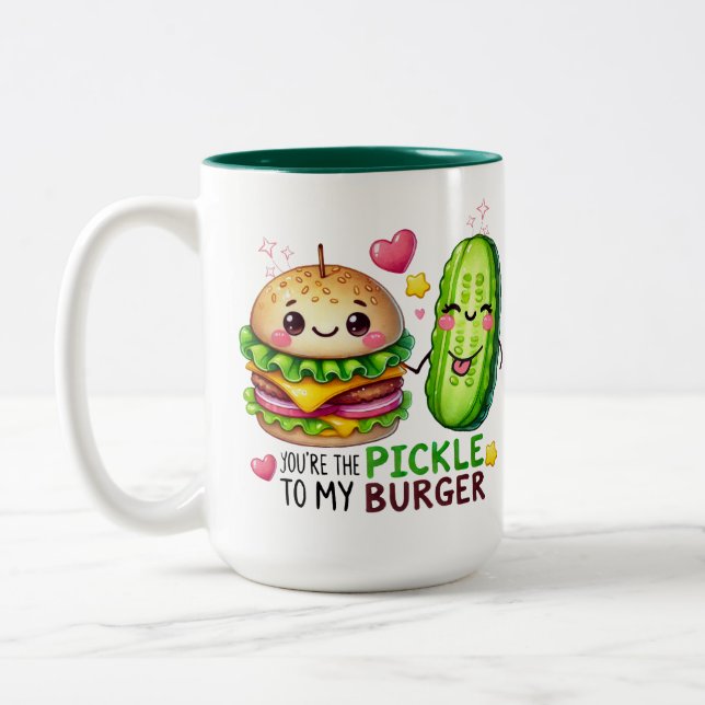 De Café Em Dois Tons Caneca (Esquerda)