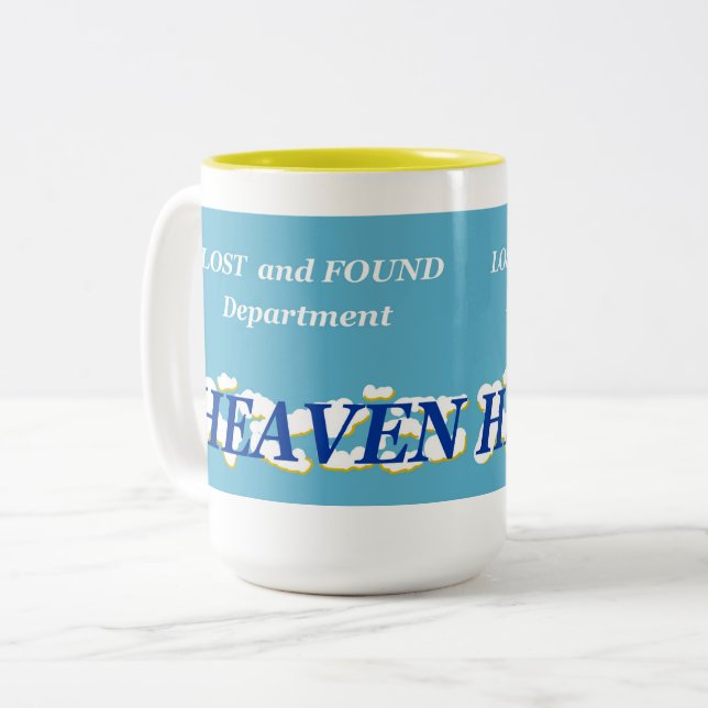 De Café Em Dois Tons Caneca (Frente Esquerda)