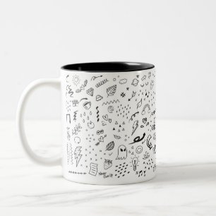De Café Em Dois Tons Caneca