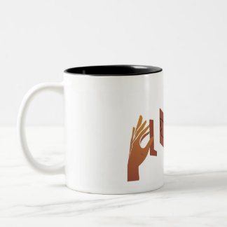 De Café Em Dois Tons Caneca