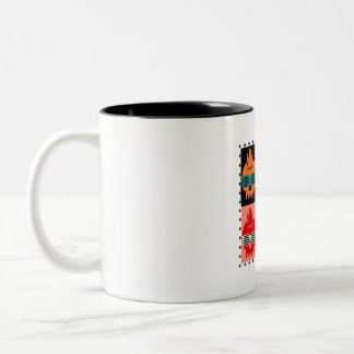 De Café Em Dois Tons Caneca