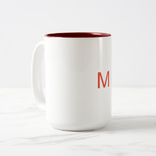 De Café Em Dois Tons Caneca