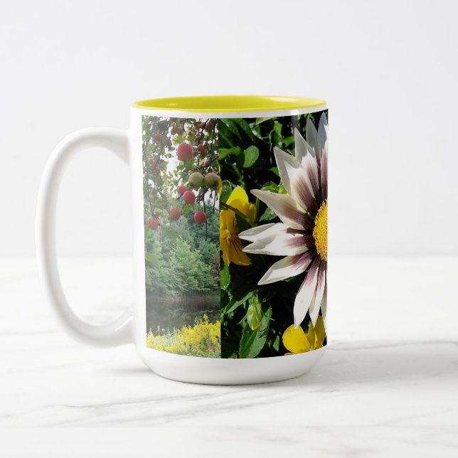 De Café Em Dois Tons Caneca (Esquerda)