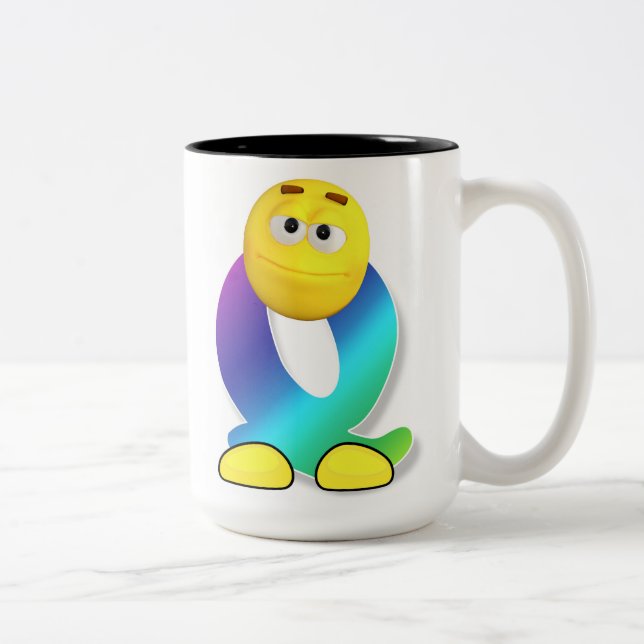 De Café Em Dois Tons Caneca (Direita)