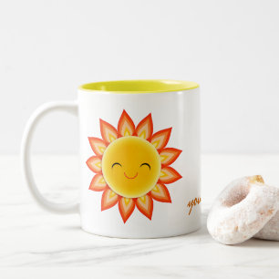 De Café Em Dois Tons Caneca