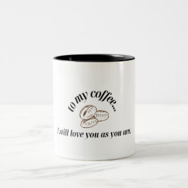 De Café Em Dois Tons Caneca