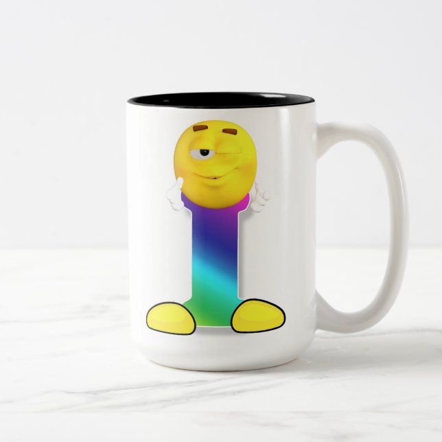 De Café Em Dois Tons Caneca (Direita)