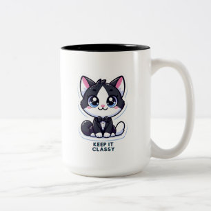 De Café Em Dois Tons Caneca