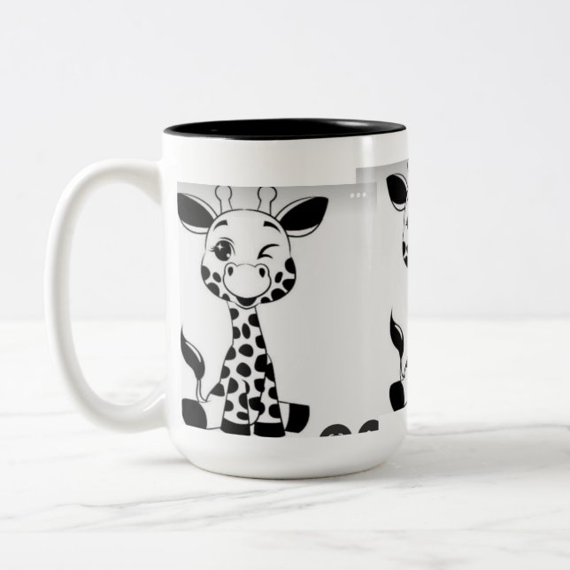 De Café Em Dois Tons Caneca (Esquerda)