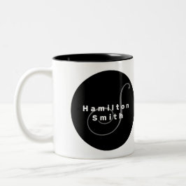 De Café Em Dois Tons caneca